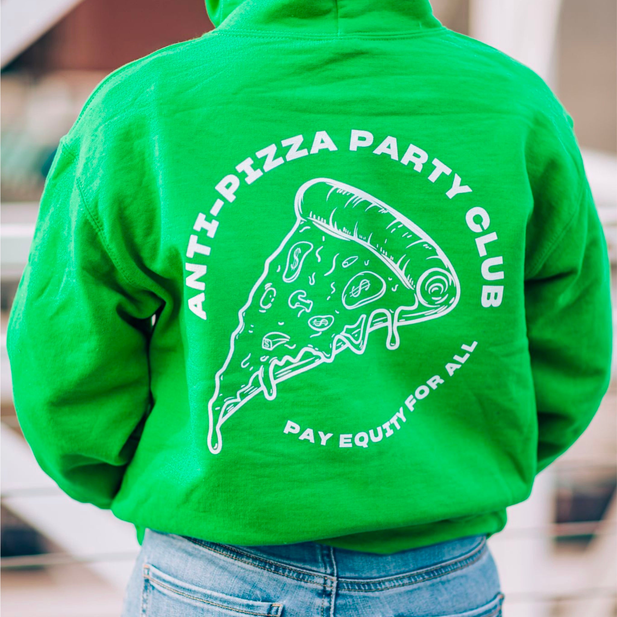 Anti-Pizza Party Club Hoodie